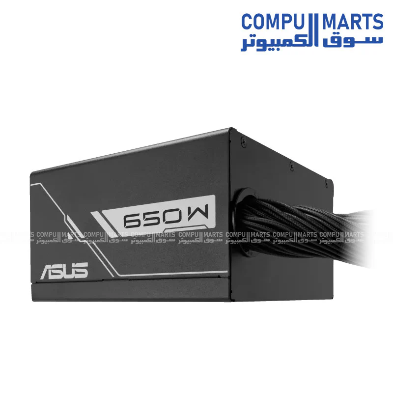 ASUS Prime 650W Bronze Power Supply Unit – ATX, 80 Plus Bronze Certified, Dual Ball Bearing Fan, Reliable & Efficient PSU - Image 4