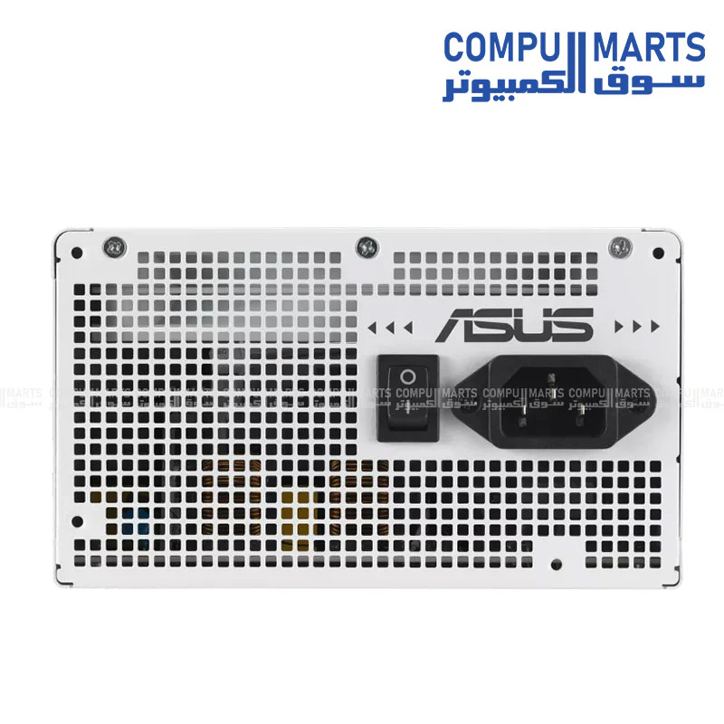 ASUS Prime 750W Bronze White Edition Power Supply Unit – ATX, 80 Plus Bronze Certified, Dual Ball Bearing Fan, Reliable PSU - Image 4