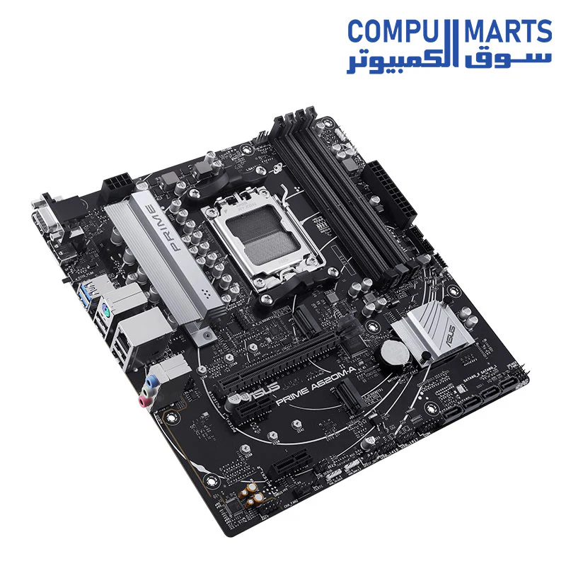 ASUS PRIME A620M-A-CSM AMD AM5 (Ryzen 7000) mATX - Image 3
