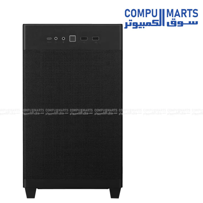 ASUS Prime AP201 Tempered Glass MicroATX PC Case – Small Tower with High Airflow & USB-C - Image 6