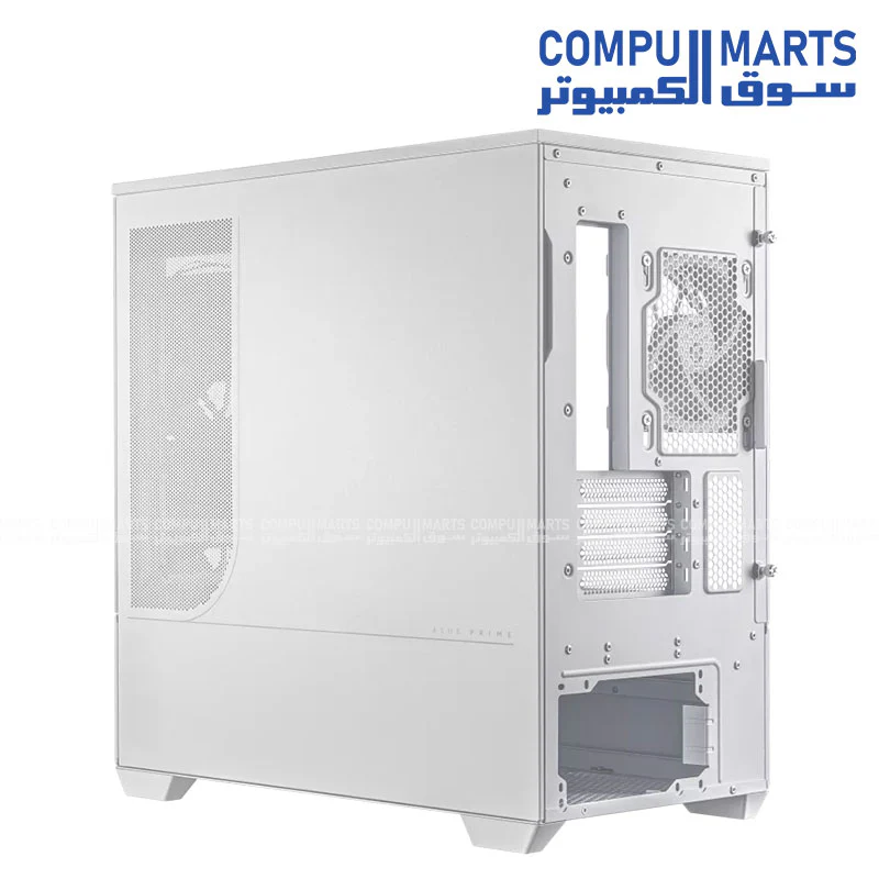ASUS Prime AP202 ARGB mATX Case – Curved Glass, 420mm GPU Support, Optimized Airflow - Image 4