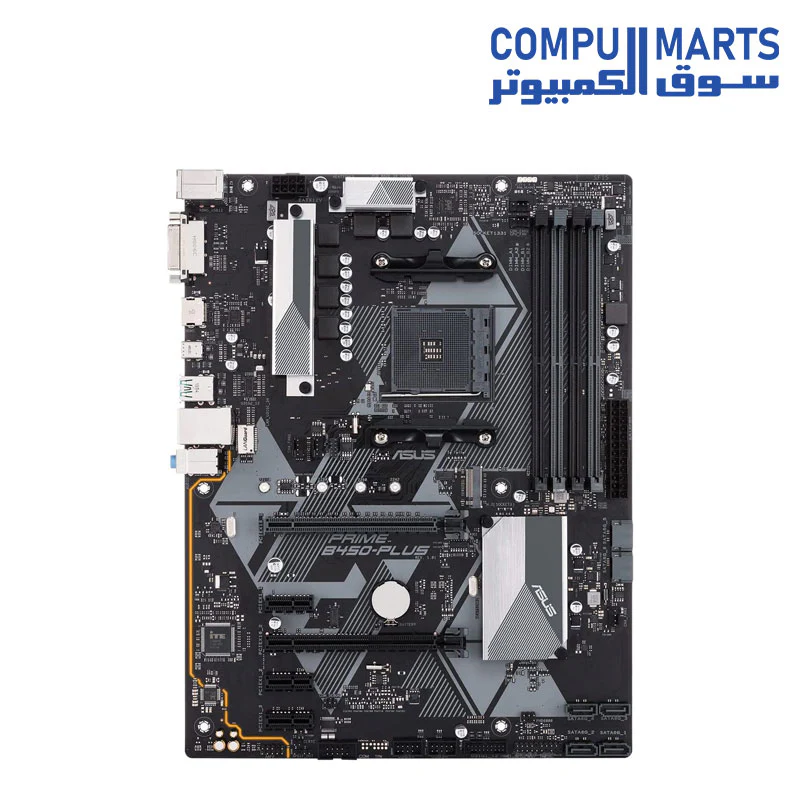 ASUS PRIME B450-PLUS AMD AM4 ATX 128GB DDR4 Motherboard TYPE C - Image 2