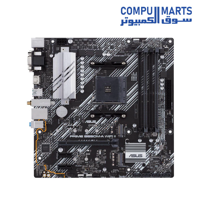 ASUS Prime B550M-A WIFI II micro ATX motherboard - Image 2