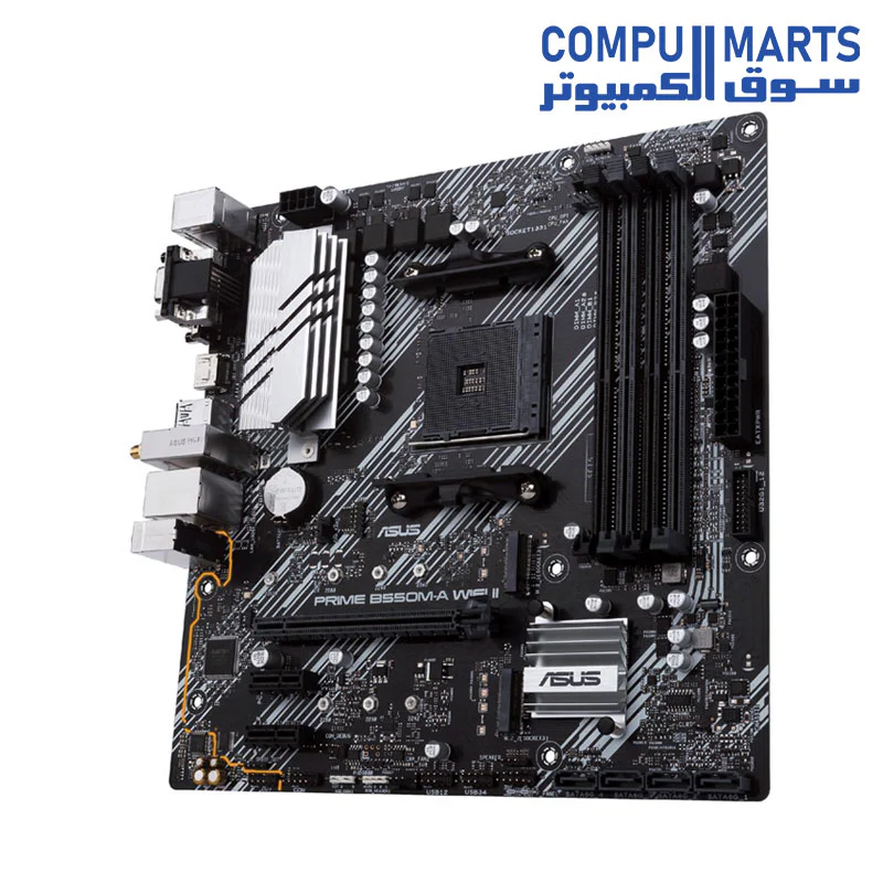ASUS Prime B550M-A WIFI II micro ATX motherboard - Image 4
