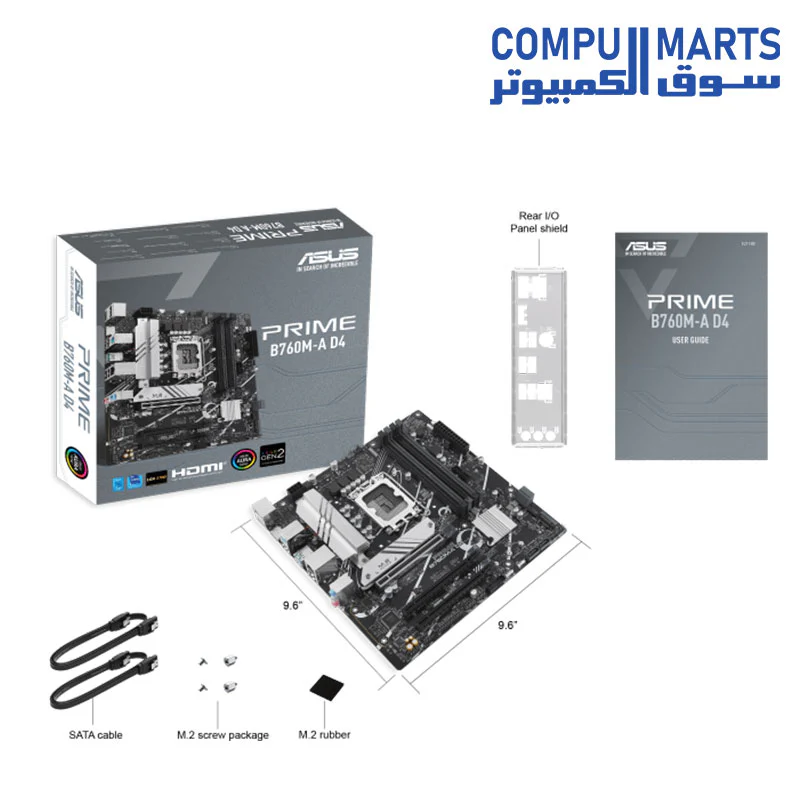 ASUS PRIME B760M-A D4-CSM - Image 3