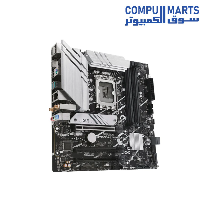 ASUS PRIME B760M-A WIFI D4 (LGA 1700) mATX motherboard - Image 3