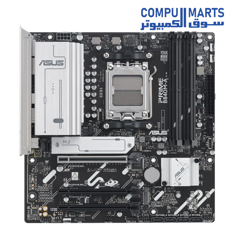 ASUS PRIME B840M-A-CSM MOTHERBOARD - Image 2