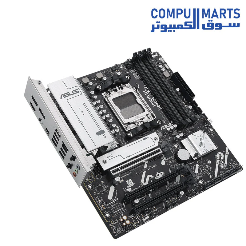 ASUS PRIME B840M-A WiFi  Motherboard, AM5 socket, AMD Micro-ATX, DDR5 - Image 4