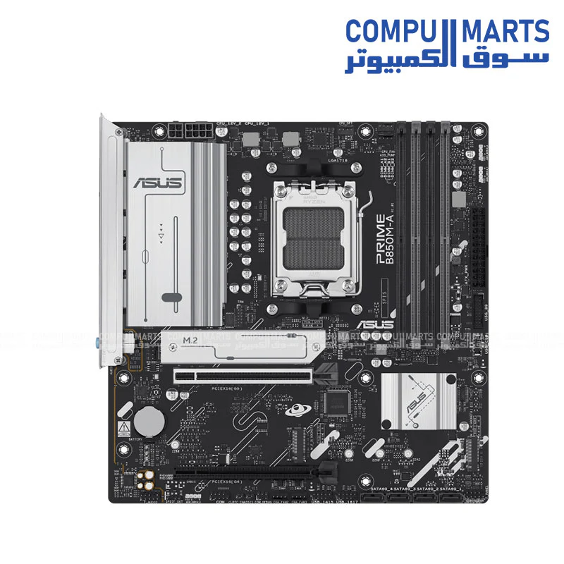 ASUS PRIME B850M-A-CSM Micro-ATX Motherboard - Image 2