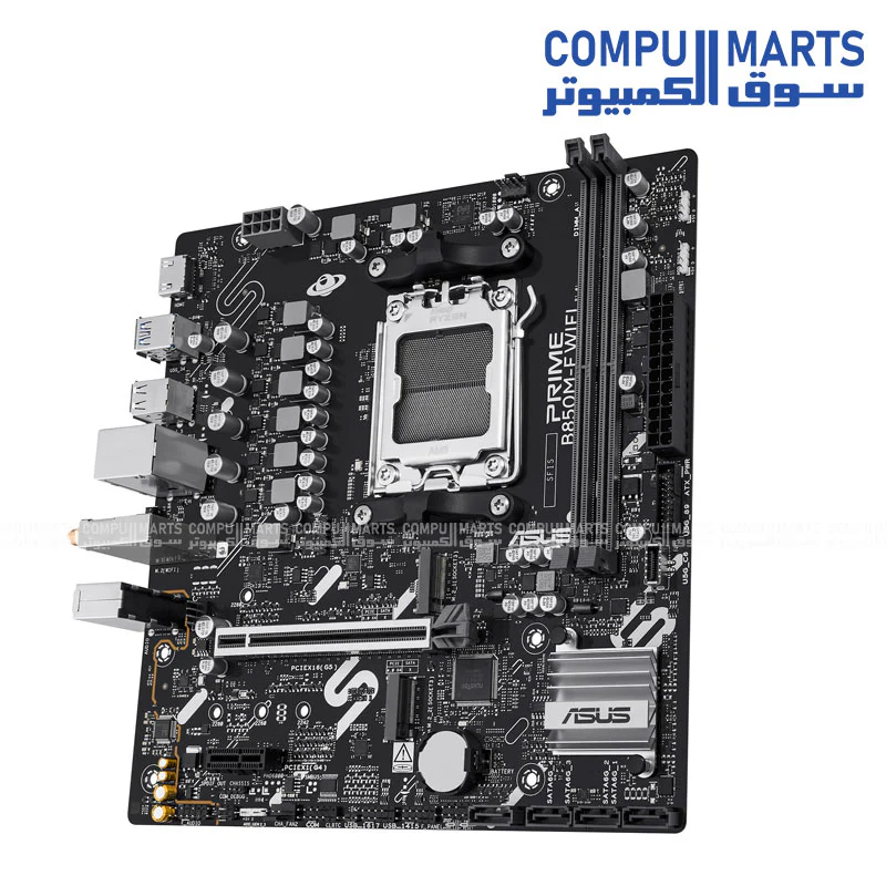 ASUS PRIME B850M-F WIFI AM5 Micro-ATX Motherboard - Image 3