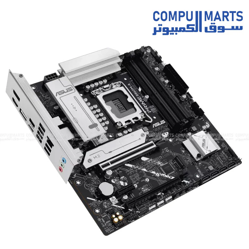 ASUS PRIME B860M-A-CSM Intel LGA1851 DDR5 Micro-ATX Motherboard - Image 3