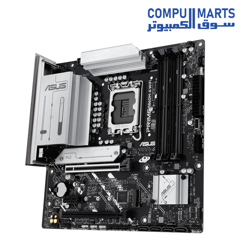 ASUS PRIME B860M-A WIFI Intel Micro-ATX Motherboard - Image 2