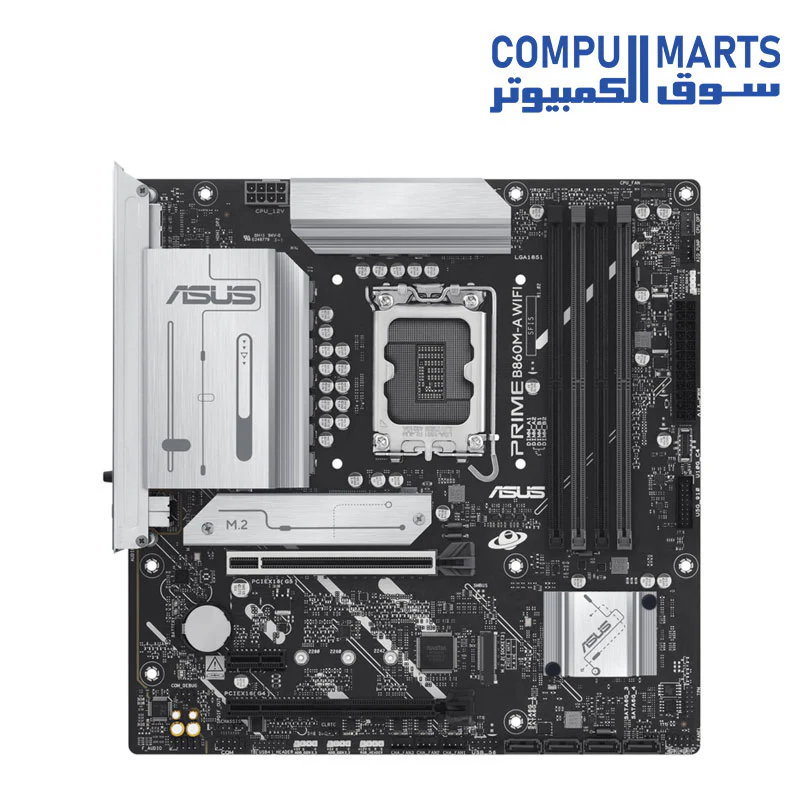 ASUS PRIME B860M-A WIFI Intel Micro-ATX Motherboard - Image 3
