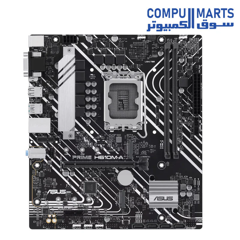 ASUS PRIME H610M-A-CSM MOTHERBOARD - Image 2