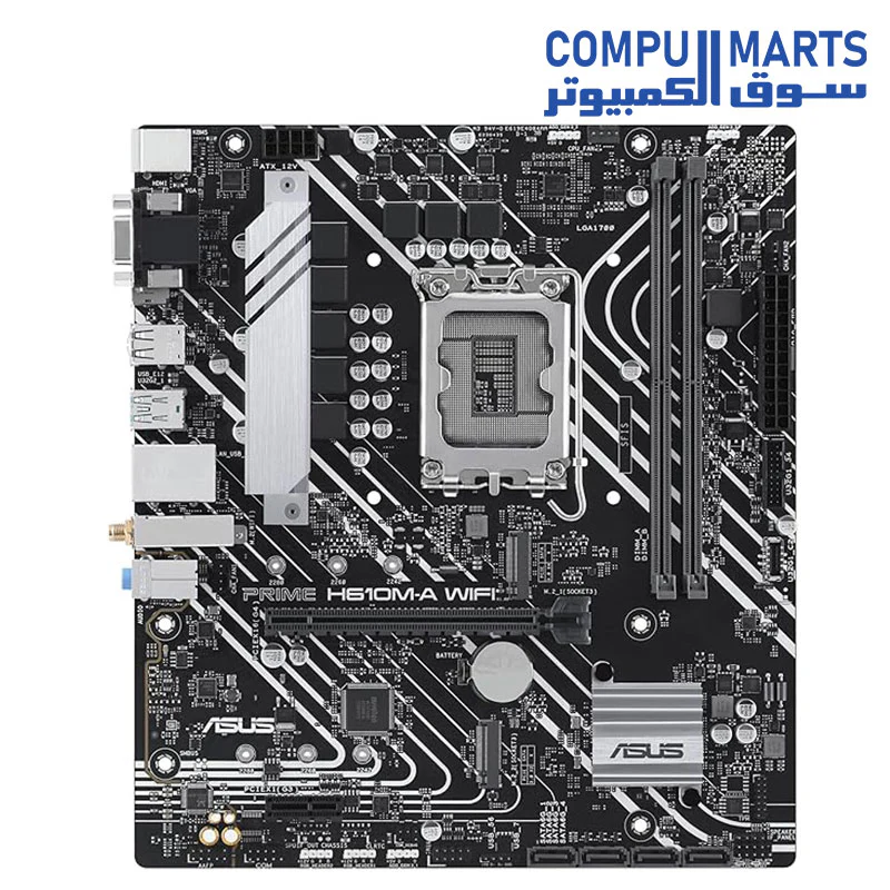ASUS PRIME H610M-A WIFI MOTHERBOARD - Image 2