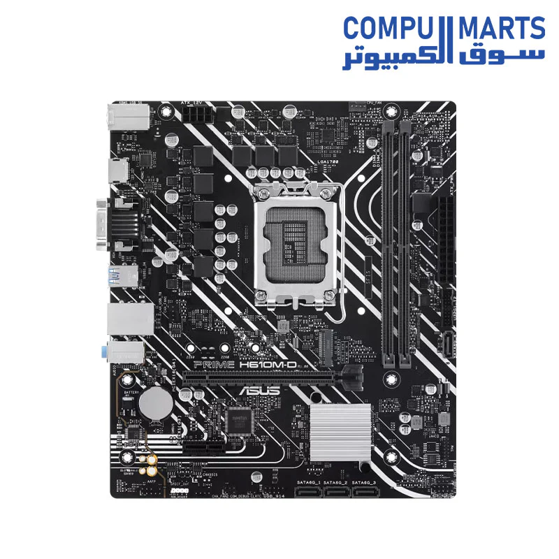 ASUS PRIME H610M-D MOTHERBOARD - Image 2