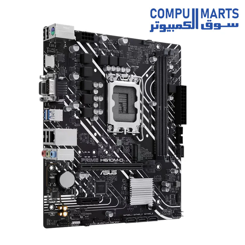 ASUS PRIME H610M-D MOTHERBOARD - Image 4