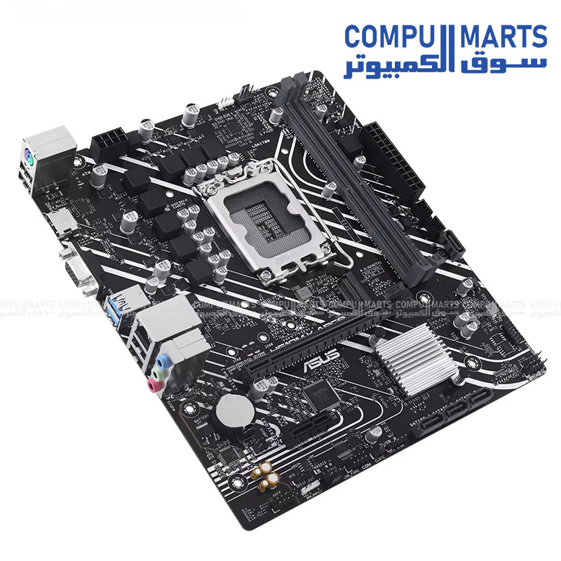 ASUS PRIME H610M-K ARGB Motherboard – DDR5 – PCIe 4.0 – RGB - Image 3