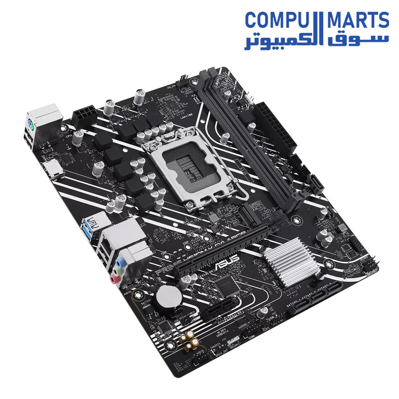 ASUS PRIME H610M-K D4 ARGB Motherboard - Image 4