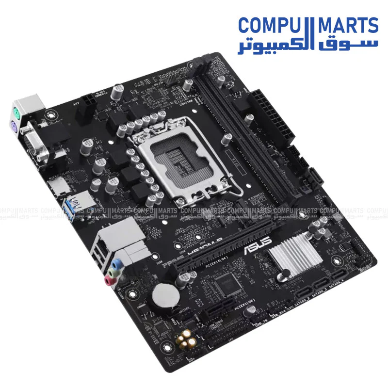 ASUS PRIME H610M-R Motherboard – LGA1700 – DDR5 – PCIe 4.0 – HDMI DP VGA - Image 3