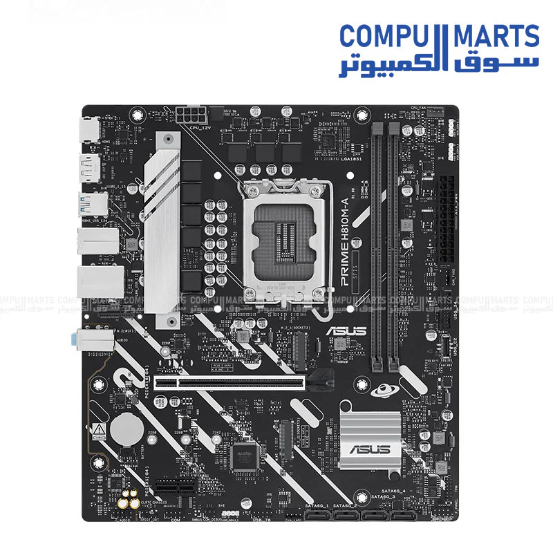 ASUS PRIME H810M-A-CSM Micro-ATX Motherboard - Image 3