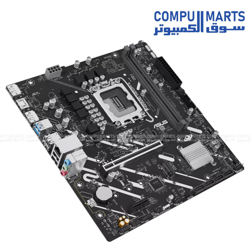 ASUS PRIME H810M-E-CSM Motherboard – DDR5 – PCIe 4.0 – mATX - Image 3