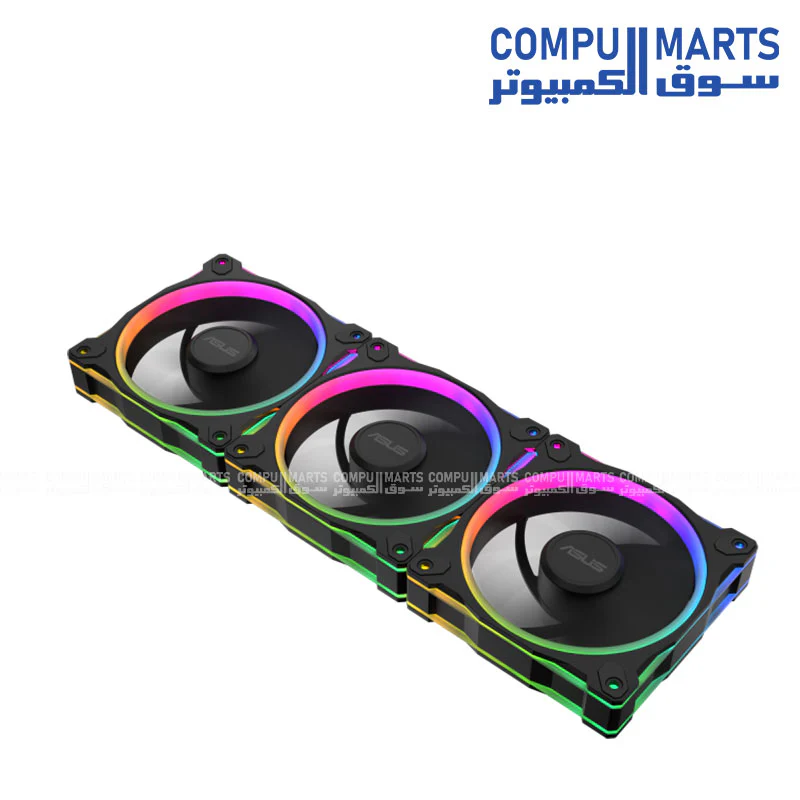 ASUS Prime MR120 ARGB Fan - Triple Pack - Image 2