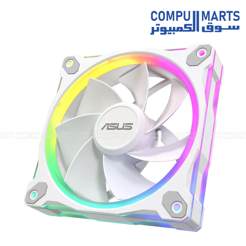ASUS Prime MR120 ARGB Reverse Fan – Single Pack, 120mm Dual-Sided Lighting - Image 2