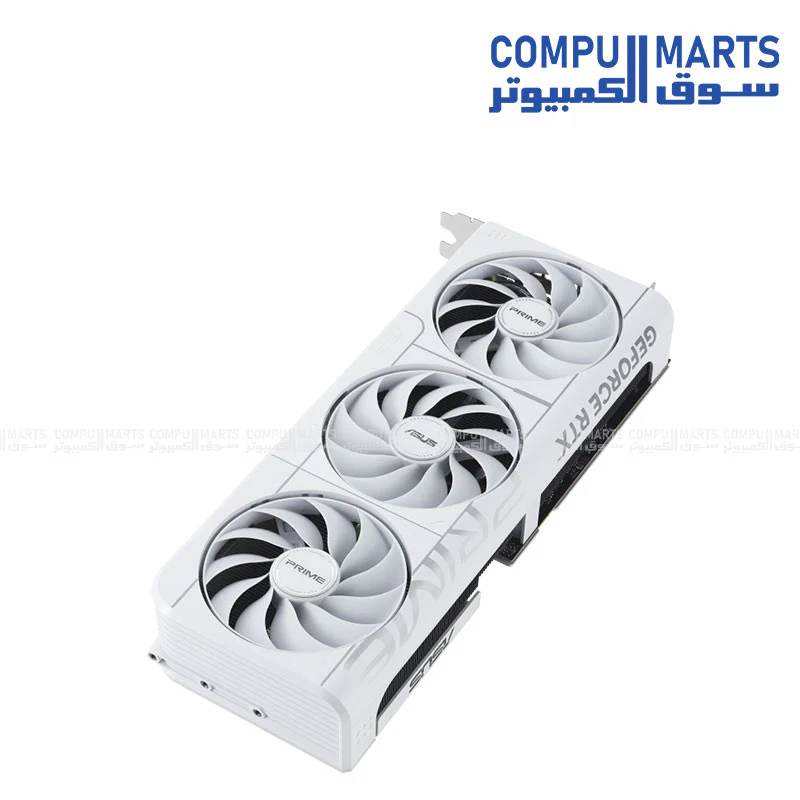 ASUS PRIME GeForce RTX 5070 White OC Edition 12GB GDDR7 Graphics Card – PCIe 5.0, 8K Support, Overclocked Performance - Image 5