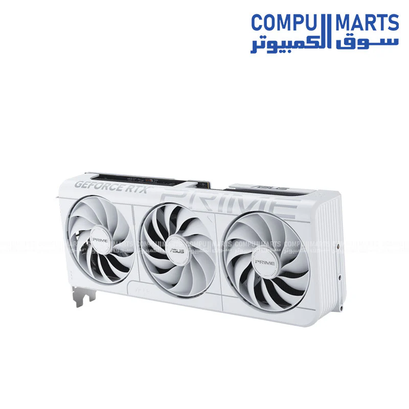 ASUS PRIME GeForce RTX 5070 White OC Edition 12GB GDDR7 Graphics Card – PCIe 5.0, 8K Support, Overclocked Performance - Image 6