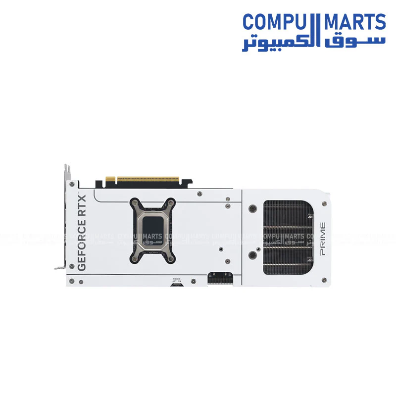 ASUS PRIME GeForce RTX 5070 White OC Edition 12GB GDDR7 Graphics Card – PCIe 5.0, 8K Support, Overclocked Performance - Image 7