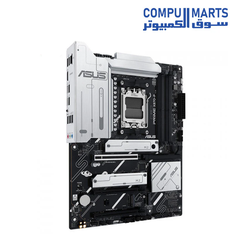 ASUS Prime X870-P AMD X870 Ryzen Socket AM5 ATX Desktop Motherboard - Image 2