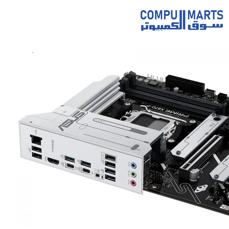 ASUS Prime X870-P AMD X870 Ryzen Socket AM5 ATX Desktop Motherboard - Image 4