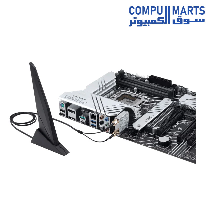 ASUS Prime Z690-P WiFi LGA 1700(Intel 12th Gen) ATX Motherboard (PCIe 5.0,DDR5,14+1 Power Stages,3X M.2,WiFi 6,BT v5.2,2.5Gb LAN,Front Panel USB 3.2 Gen 1 Type-C,Thunderbolt 4 Support, Arua Sync) - Image 3