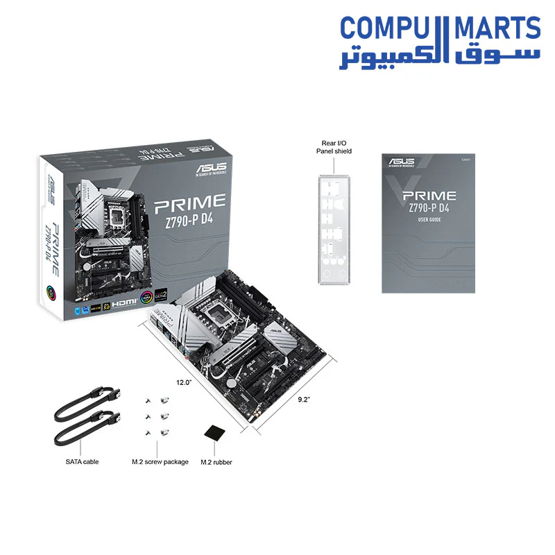 ASUS PRIME Z790-P D4 (Socket 1700/Z790/DDR4/S-ATA 6Gb/s/ATX) motherboard - Image 5