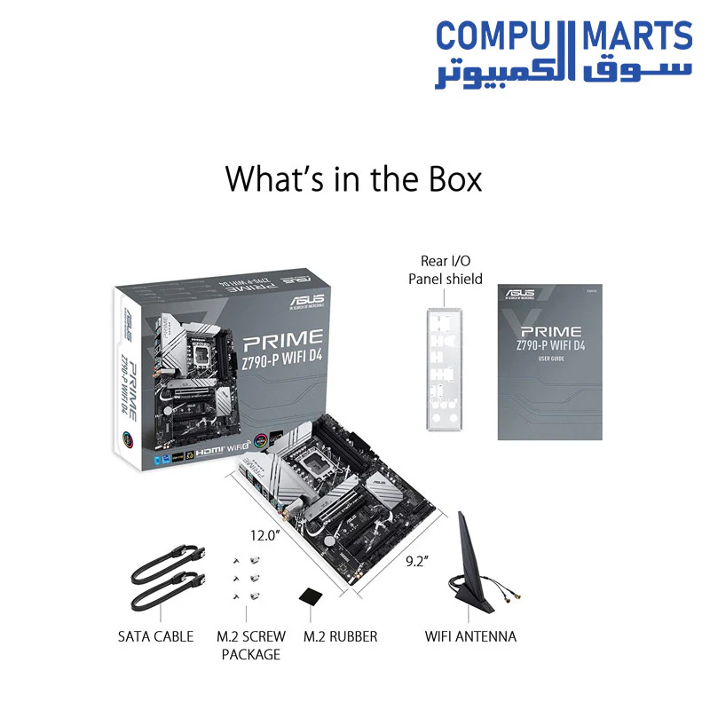 ASUS Prime Z790-P WiFi D4 LGA 1700(Intel 12th&13th Gen) ATX Motherboard - Image 3
