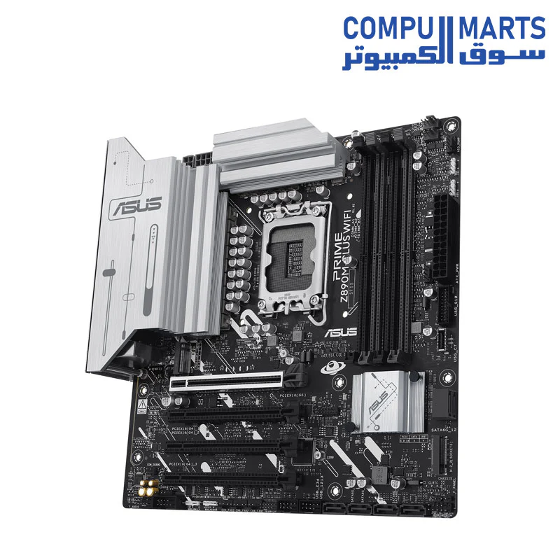 ASUS PRIME Z890M-PLUS WIFI LGA 1851 M-ATX Motherboard - Image 4