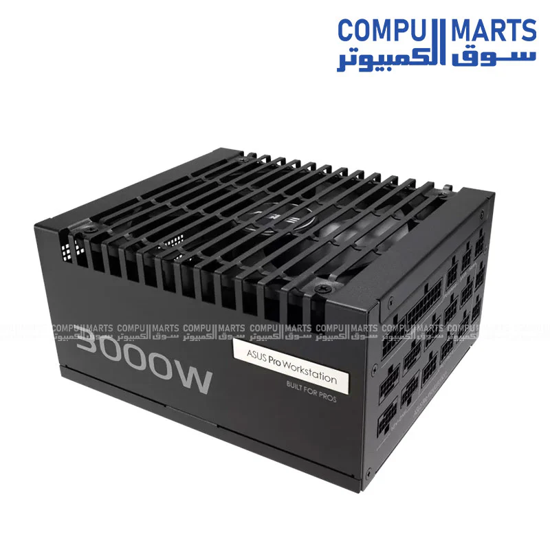 ASUS Pro WS 3000W Platinum Power Supply – ATX 3.1, 80 Plus Platinum Certified, PCIe 5.1 Ready, AI & Workstation PSU - Image 5