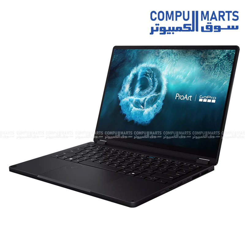 ASUS ProArt GoPro Edition PX13 (HN7306) Laptop – Ryzen AI MAX+ 395 / 128GB LPDDR5X / 1TB PCIe 4.0 SSD / 13.3" 3K OLED Touch / Windows 11 – Nano Black - Image 4