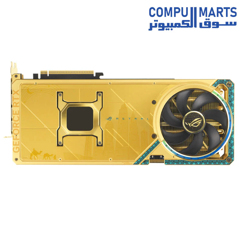 ASUS ROG Astral GeForce RTX 5090 Dhahab OC Edition Graphic Card - Image 4