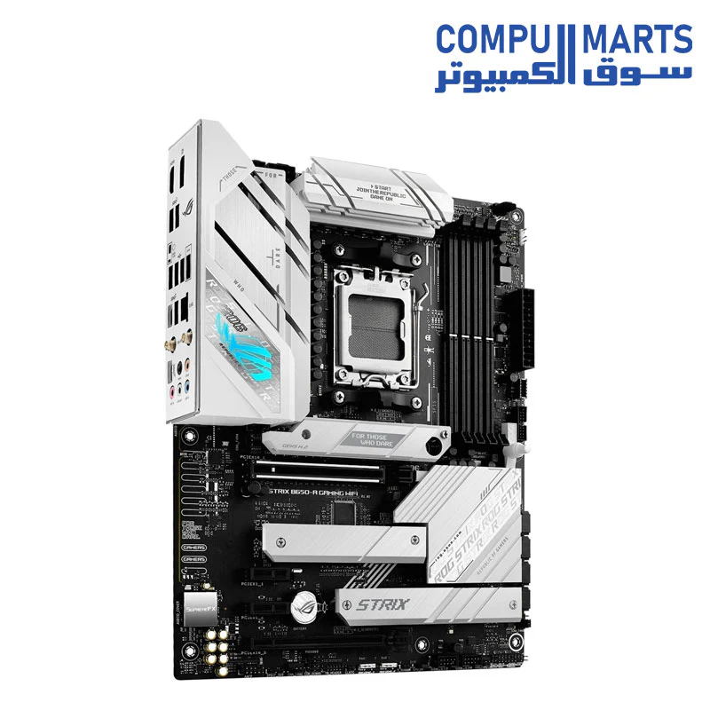 ASUS ROG Strix B650-A Gaming WiFi 6E AM5 (LGA1718) Ryzen 7000 Motherboard(12+2 Power Stages,DDR5,3xM.2 Slots ,PCIe 4.0, 2.5G LAN, WiFi 6E,USB 3.2 Gen 2x2 Type-C Port - Image 2