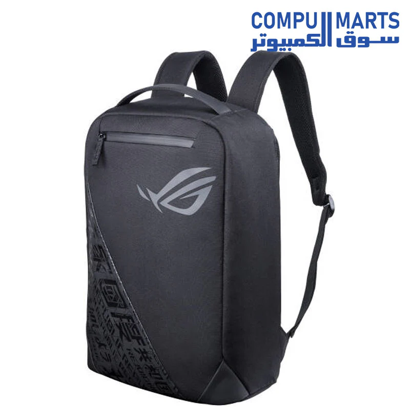 ASUS ROG BP1501G Backpack, Stylish, Generous 18l Interior for Easy Transport Up to 17" Laptops, Quick-access Exterior Pocket for Essencial Accesories Gaming-inspired Design, Black - Image 2