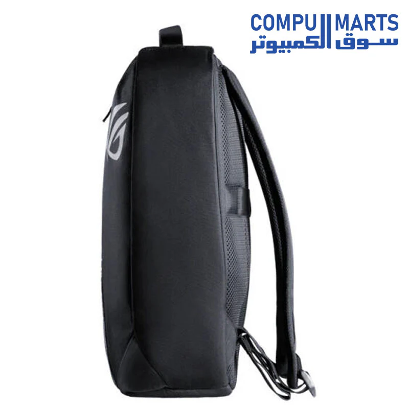 ASUS ROG BP1501G Backpack, Stylish, Generous 18l Interior for Easy Transport Up to 17" Laptops, Quick-access Exterior Pocket for Essencial Accesories Gaming-inspired Design, Black - Image 3