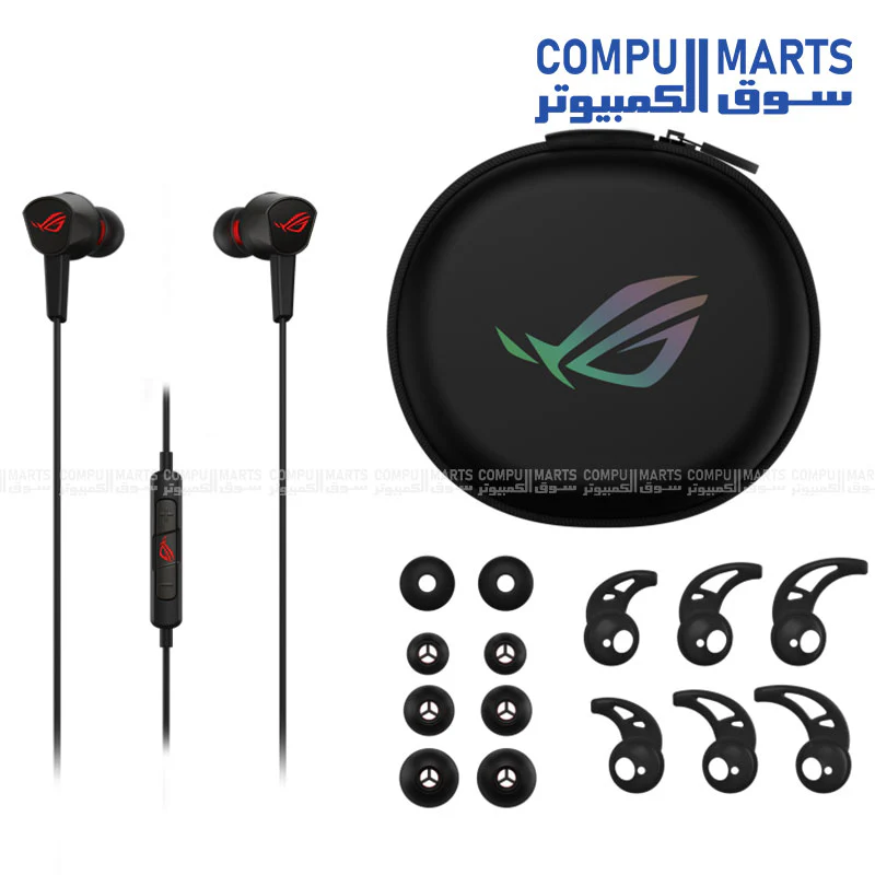 ASUS ROG Cetra II Core Gaming Headphones – 3.5mm Wired In-Ear Headset, Hi-Res 20Hz–40kHz, Virtual 7.1 (Windows Sonic), Multi-Platform - Image 4