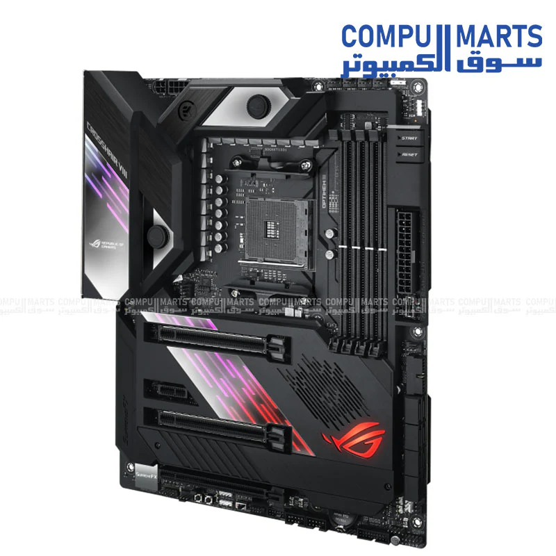 ASUS ROG Crosshair VIII Formula X570 Wi-Fi ATX Motherboard – AM4 Socket, PCIe 4.0, Wi-Fi 6, 5G LAN, Aura Sync RGB - Image 3