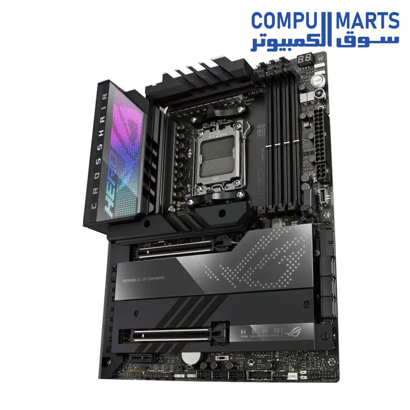 ASUS ROG Crosshair X670E Hero (WiFi 6E) Socket AM5 (LGA 1718) Ryzen 7000 Gaming Motherboard - Image 3