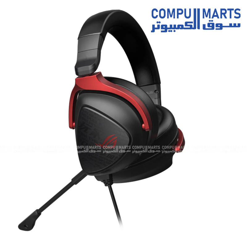 ASUS ROG Delta S Core Gaming Headset – 3.5mm Wired, 50mm Drivers, Stereo + Virtual 7.1 (Windows Sonic), Detachable Mic - Image 2