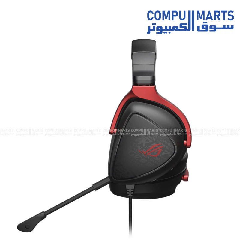 ASUS ROG Delta S Core Gaming Headset – 3.5mm Wired, 50mm Drivers, Stereo + Virtual 7.1 (Windows Sonic), Detachable Mic - Image 4