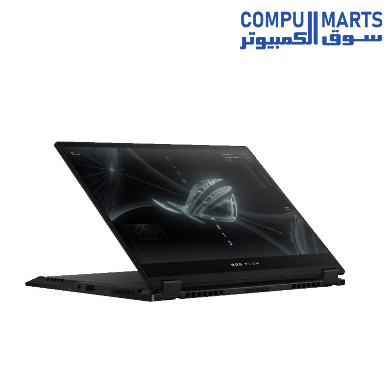 ASUS ROG Flow X13 GV301RC-LJ062W Gaming Laptop, AMD Ryzen 7 6800HS Processor, 13.4 Inch WUXGA FHD+ Display, 512 GB SSD, 16 GB RAM LPDDR5, NVIDIA GeForce RTX 3050 4 GB Graphics, Win 11, Off Black - Image 3
