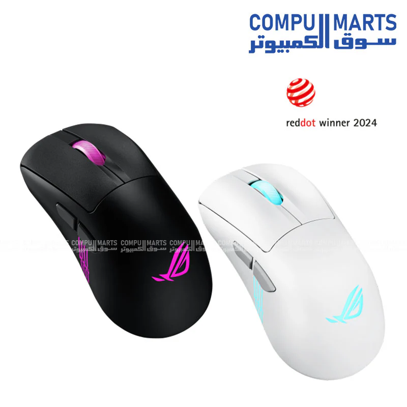 ASUS ROG Keris II Origin Wireless Gaming Mouse – 8000Hz, Tri-Mode Connectivity - Image 4